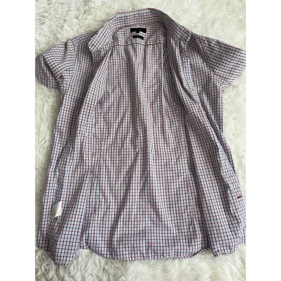 Olzen “ Dress Fit” Men’s Sz. 100 Checkered Classic Button Down. Fantastic Top - Picture 3 of 9